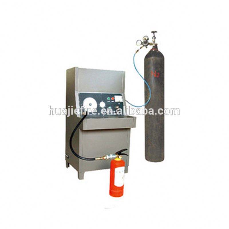 Fire Extinguisher Refilling Equipment Nitrogen Gas Automatic Filling Machine