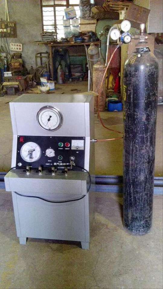 Fire Extinguisher Refilling Equipment Nitrogen Gas Automatic Filling Machine