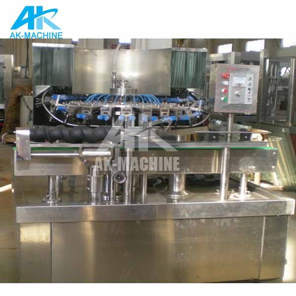 PET Bottle Automatic Washing Filling and Capping Machine / QS-12 Mineral Water Filling Production Line