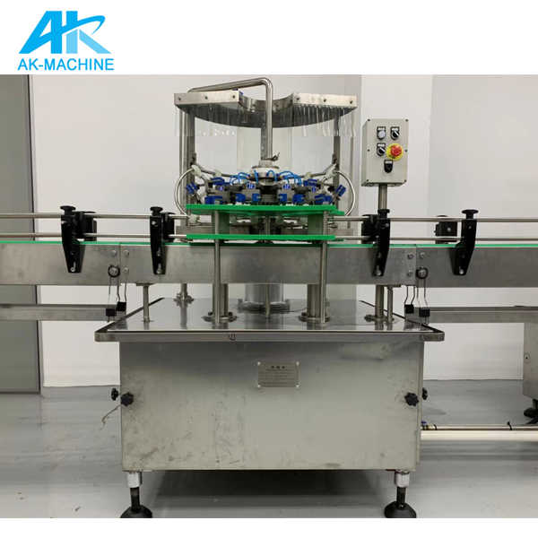 PET Bottle Automatic Washing Filling and Capping Machine / QS-12 Mineral Water Filling Production Line