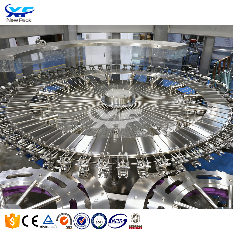 Product Fully Automatic 3-in-1 330ml 500ml 650ml 750ml Pet Bottled Pure Water Filling Machine