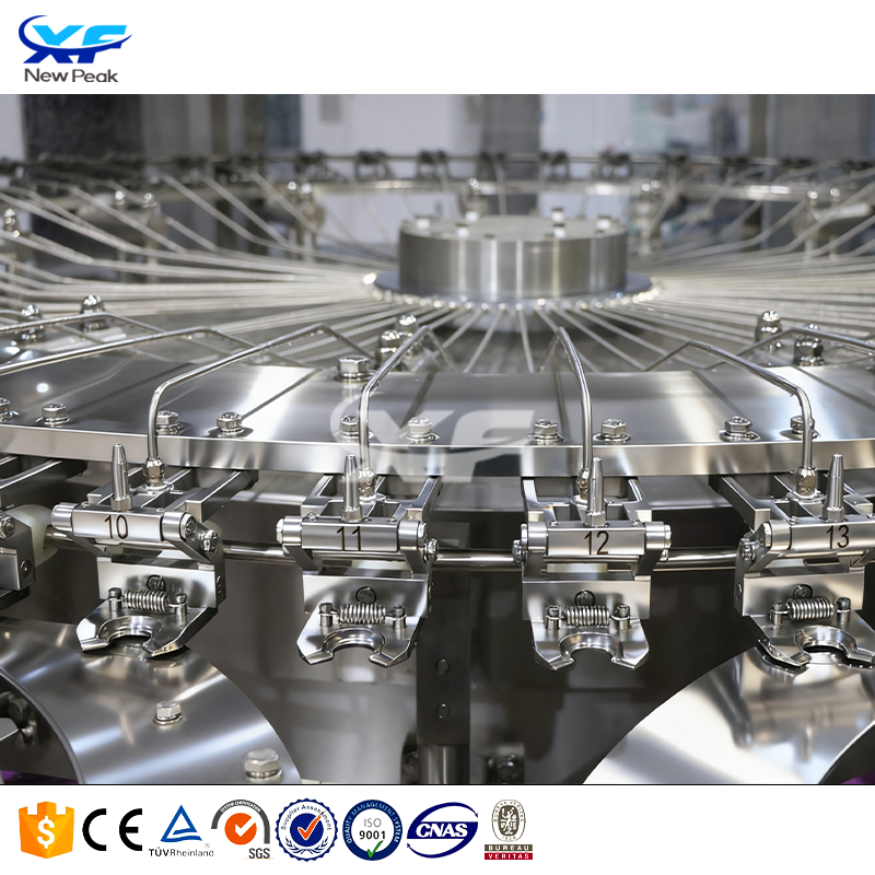 Product Fully Automatic 3-in-1 330ml 500ml 650ml 750ml Pet Bottled Pure Water Filling Machine