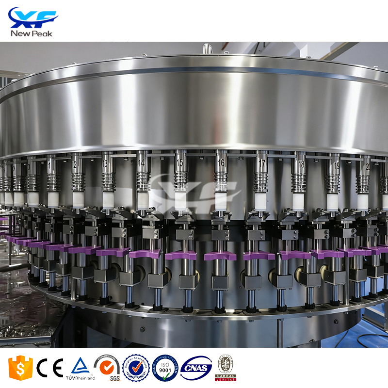 Product Fully Automatic 3-in-1 330ml 500ml 650ml 750ml Pet Bottled Pure Water Filling Machine