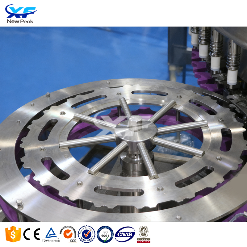 Product Fully Automatic 3-in-1 330ml 500ml 650ml 750ml Pet Bottled Pure Water Filling Machine