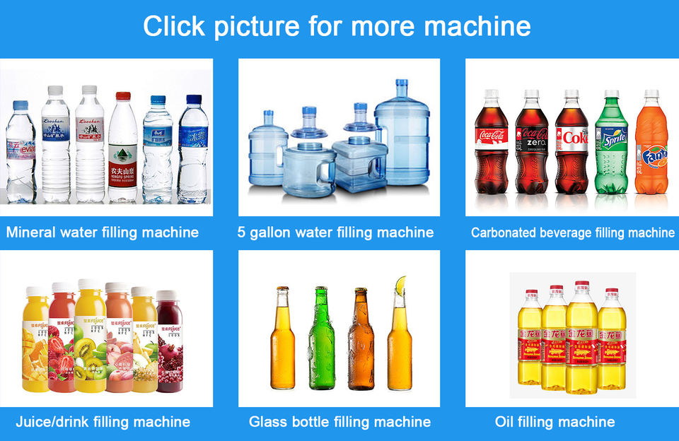 Mineral Water Bottle Filling Machines Automatic Bottling Machine Bottle Water Filling Machine