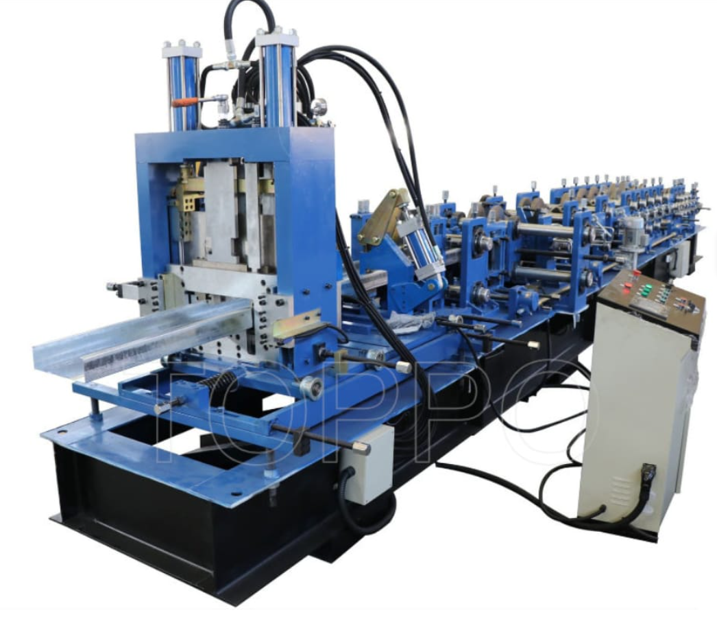 High Precision Forming CZ Shape Purlin Making Machine C U Z Purlin Machine Roll Forming Machine for Construction Material