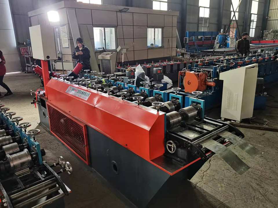 Steel Ceiling Profile Slot Machine Aluminum Steel Drywall Metal Plate Stud And Track Roll Forming Machine 120m/min High Speed