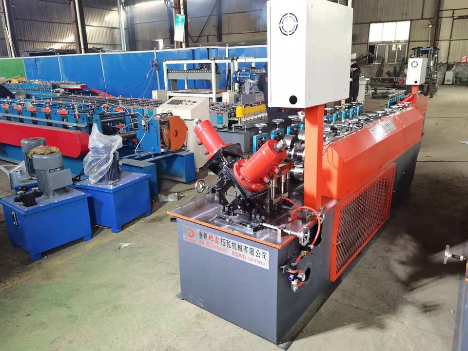 Steel Ceiling Profile Slot Machine Aluminum Steel Drywall Metal Plate Stud And Track Roll Forming Machine 120m/min High Speed