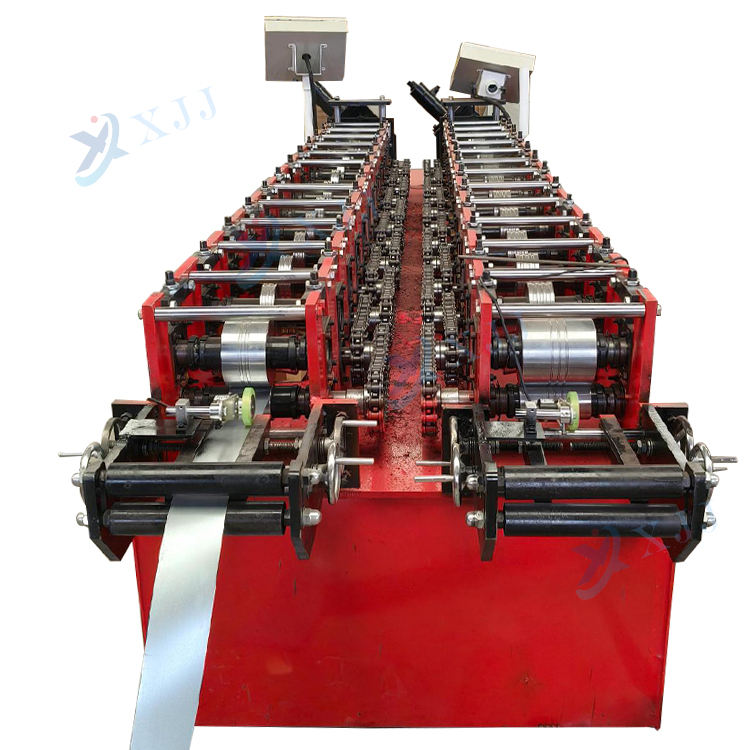 High Efficiency Double Row Lgs Building Material C U Steel Channel Ceiling Track Metal Profile Roll Forming Machine