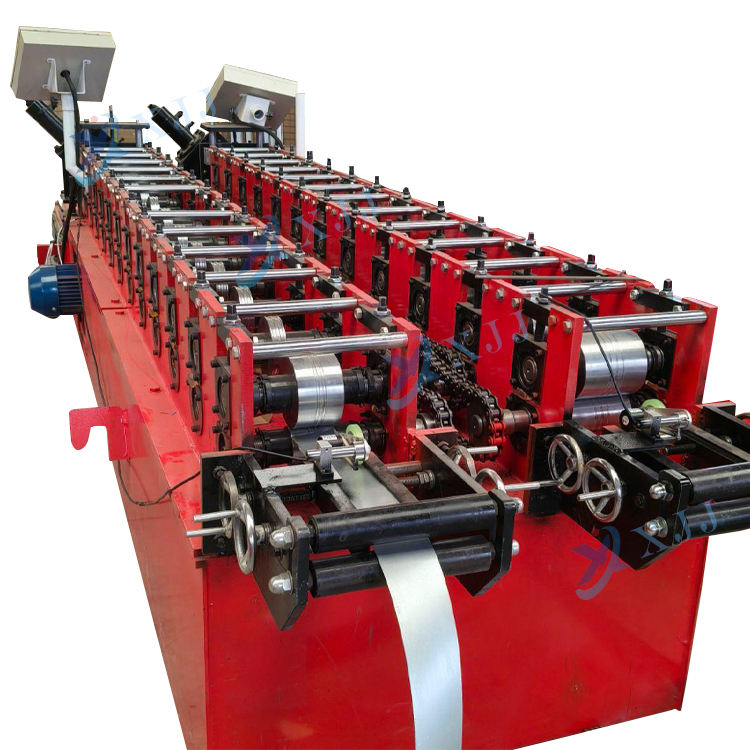 High Efficiency Double Row Lgs Building Material C U Steel Channel Ceiling Track Metal Profile Roll Forming Machine