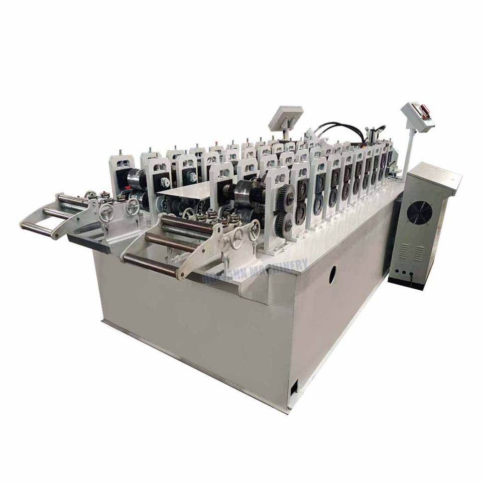 Top Hat Shape Making Roll Former Ceiling Metal Profile Furring Channel Roll Forming Machine with Quick Change