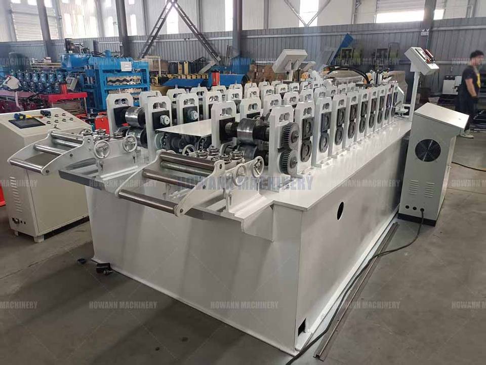 Top Hat Shape Making Roll Former Ceiling Metal Profile Furring Channel Roll Forming Machine with Quick Change