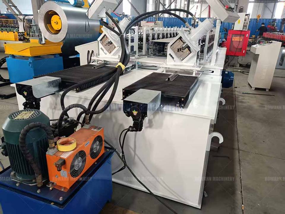 Top Hat Shape Making Roll Former Ceiling Metal Profile Furring Channel Roll Forming Machine with Quick Change