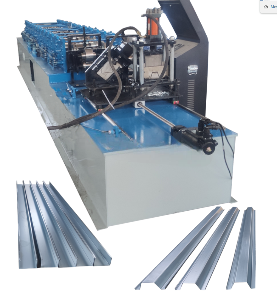 CHILE POPULAR METALCON C - MONTANTE ESTRUCTURAL and OMEGA NORMAL PROFILE 2IN1 ROLL FORMING MACHINE