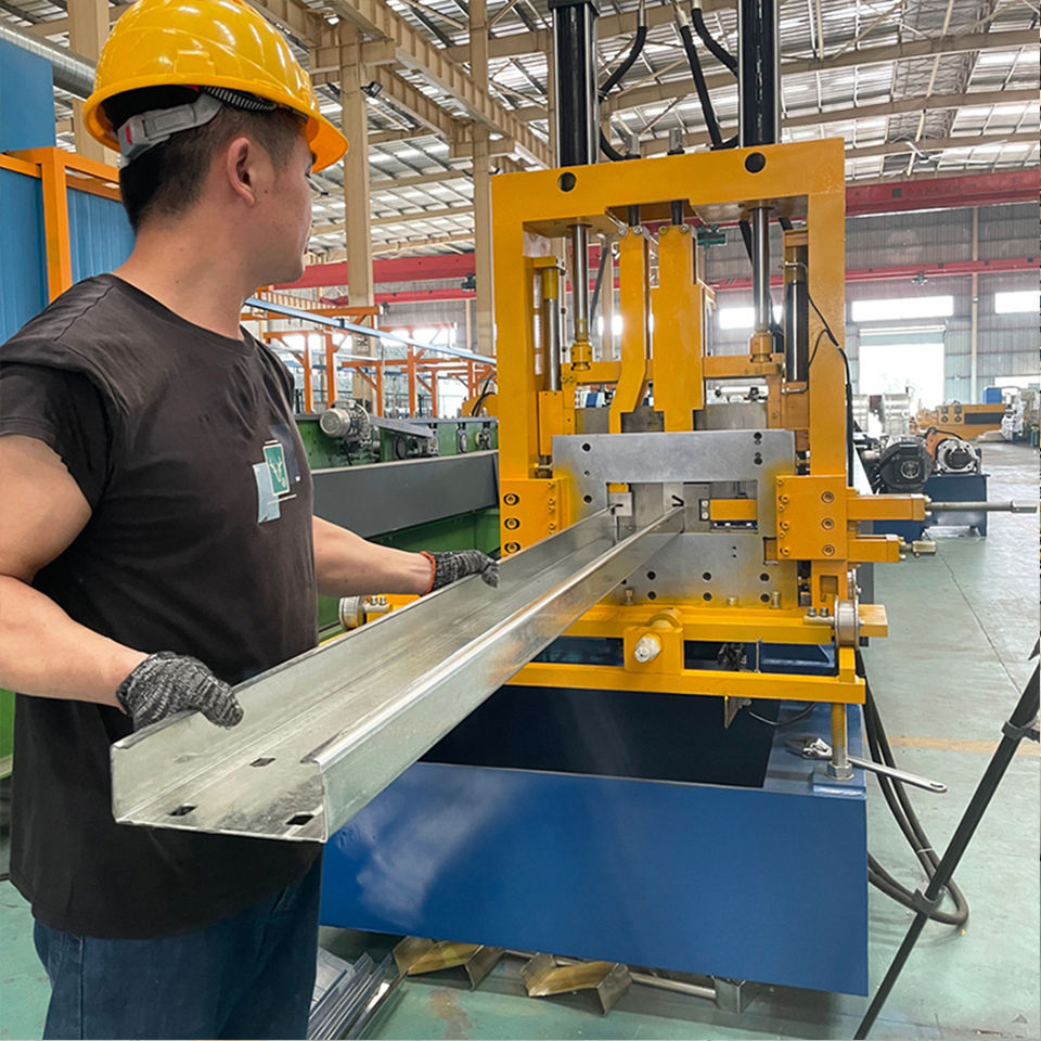 High Speed Full Automatic C/Z Steel Frame Changeable CZ Purlin Roll C and Z Purline Fast-Changing Forming Making Machines