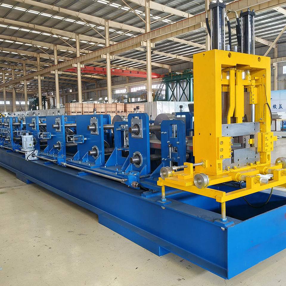 High Speed Full Automatic C/Z Steel Frame Changeable CZ Purlin Roll C and Z Purline Fast-Changing Forming Making Machines
