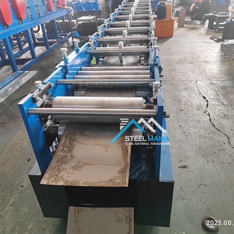 Steel L Angle Iron Roll Forming Making Machine Latest Metal Angle Iron Making Machine