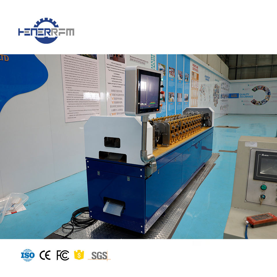 OEM ODM Automatic C60 C75 C89 C140 C300 LGS LGSF Light Gauge Steel Villa Frame Keel Roll Forming Making Machine