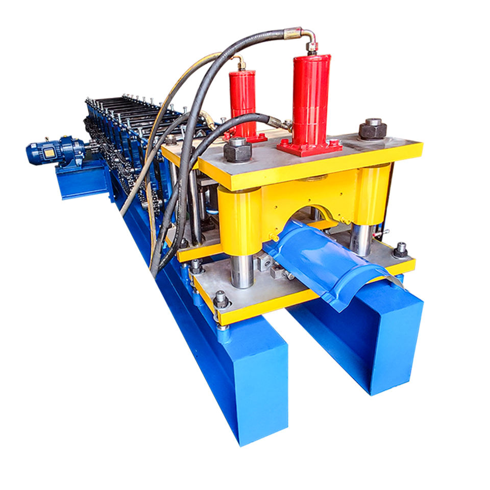 Condition Steel Metal Roof Tile Ridge Cap Machine Color Coated Tile Roll Former