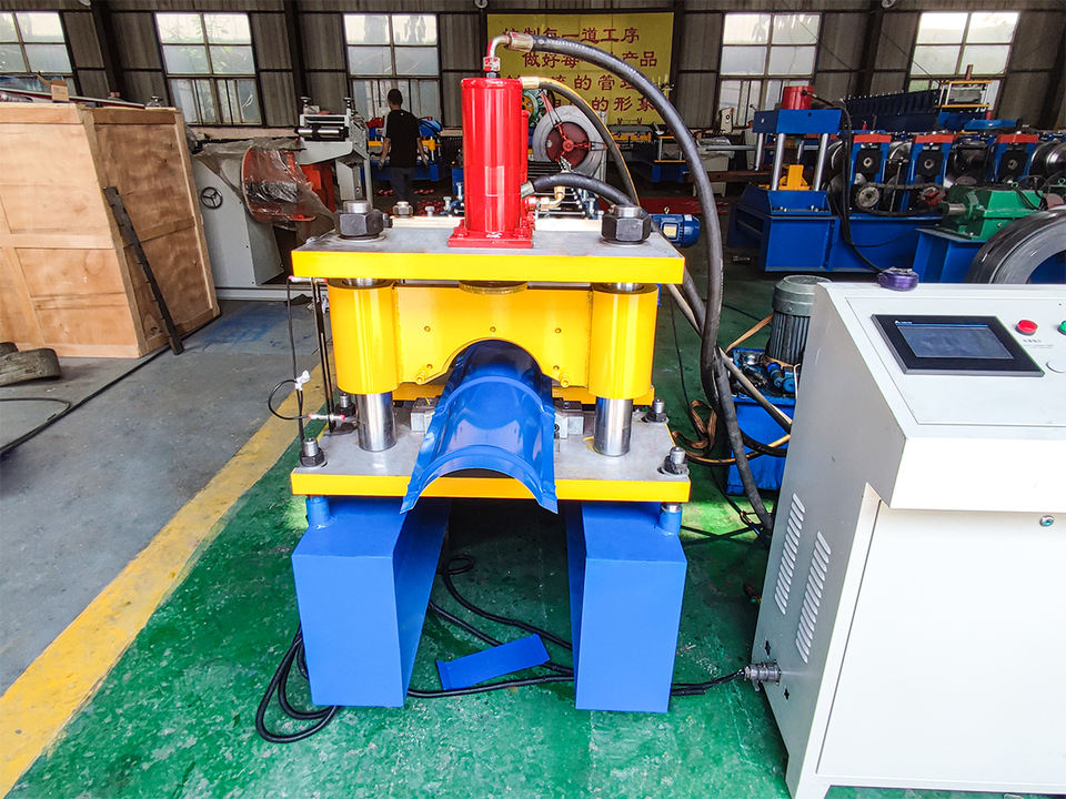 Condition Steel Metal Roof Tile Ridge Cap Machine Color Coated Tile Roll Former