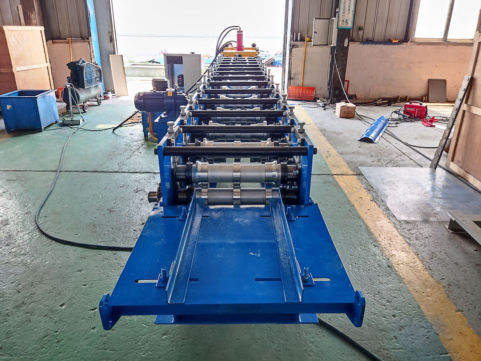Condition Steel Metal Roof Tile Ridge Cap Machine Color Coated Tile Roll Former