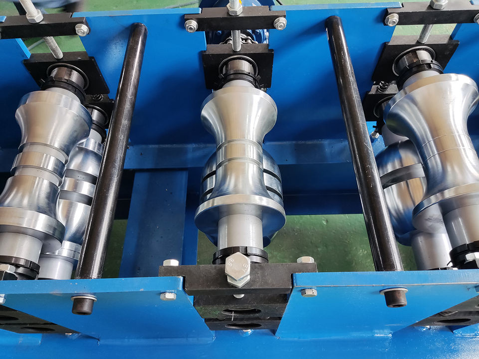 Condition Steel Metal Roof Tile Ridge Cap Machine Color Coated Tile Roll Former