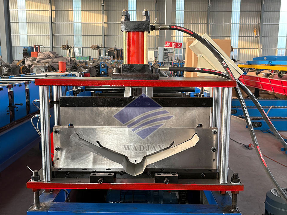 Colored Steel Ridge Capping Roof Flashing Metal Capping Roll Forming Machine Tile Profile