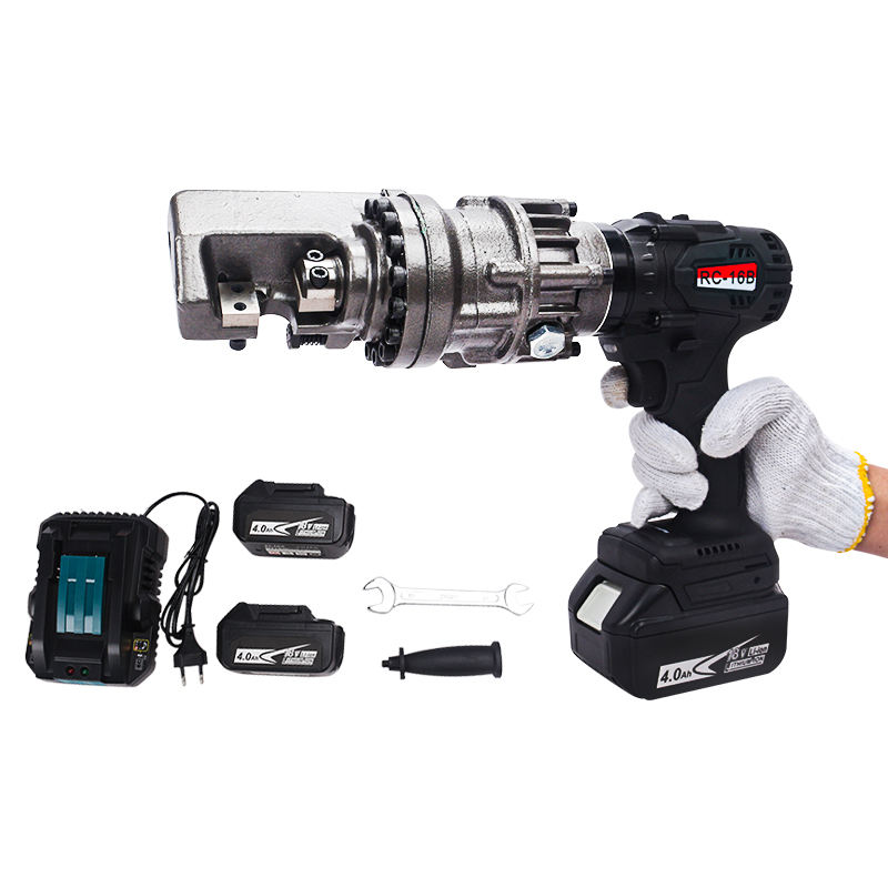 DeGong RC-16B Industrial Grade Cordless Electric Scissors Pliers 18V Portable Hydraulic Steel Bar Cutter