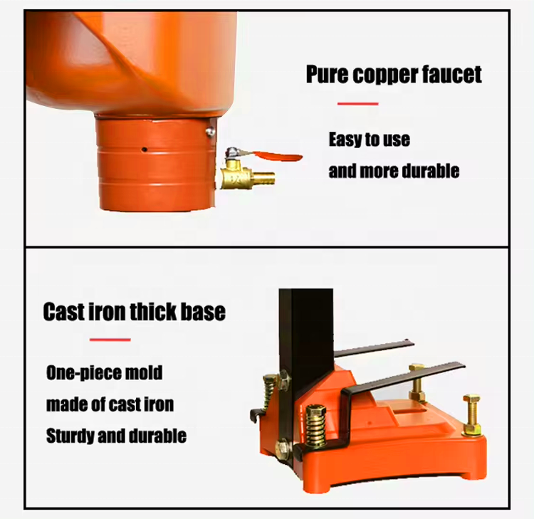 EKIIV MW-355C Professional Industrial Concrete Core Drilling Machine Portable Max OEM Customized Power Diamond Core Drill