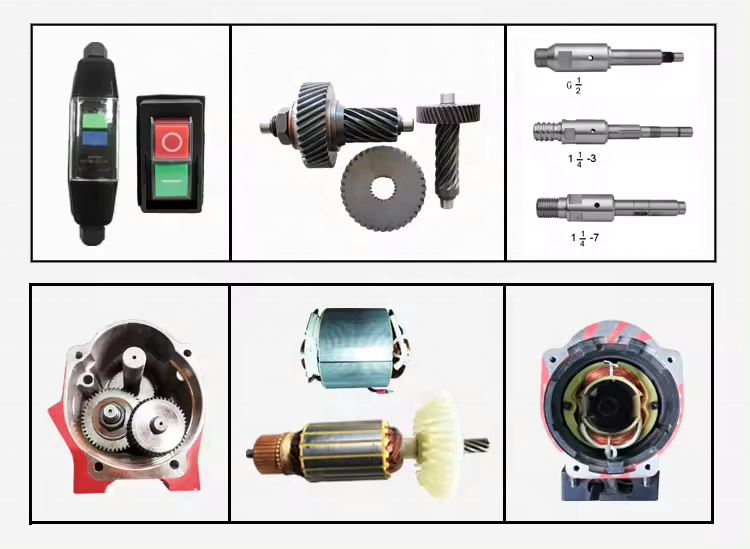 EKIIV MW-355C Professional Industrial Concrete Core Drilling Machine Portable Max OEM Customized Power Diamond Core Drill