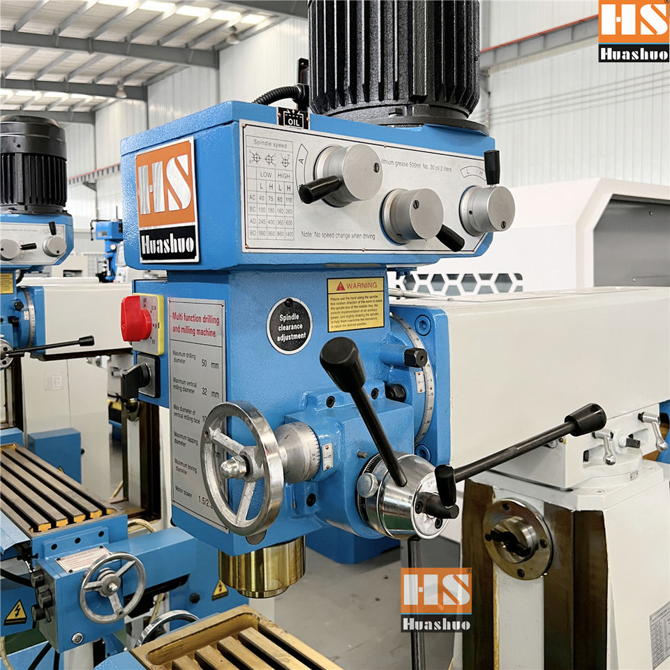 ZX7550 Mini Vertical ISO40 Manual Mill DRO Drilling & Milling Taper Motor Universal Mini ISO40 Mini Milling Machine