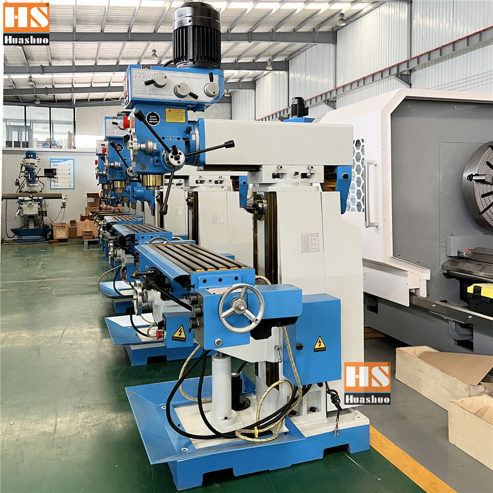 ZX7550 Mini Vertical ISO40 Manual Mill DRO Drilling & Milling Taper Motor Universal Mini ISO40 Mini Milling Machine