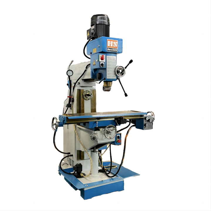 ZX7550 Mini Vertical ISO40 Manual Mill DRO Drilling & Milling Taper Motor Universal Mini ISO40 Mini Milling Machine