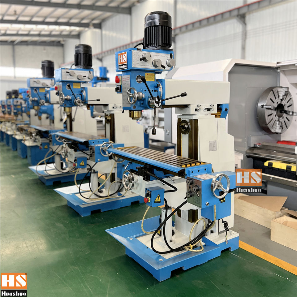 ZX7550 Mini Vertical ISO40 Manual Mill DRO Drilling & Milling Taper Motor Universal Mini ISO40 Mini Milling Machine