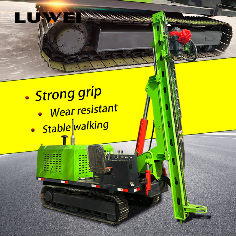 Robust 85 KW Photovoltaic Screw Piles Bore Pile Drilling Machine Ground Screw Machine for Photovoltaic Pile Construction