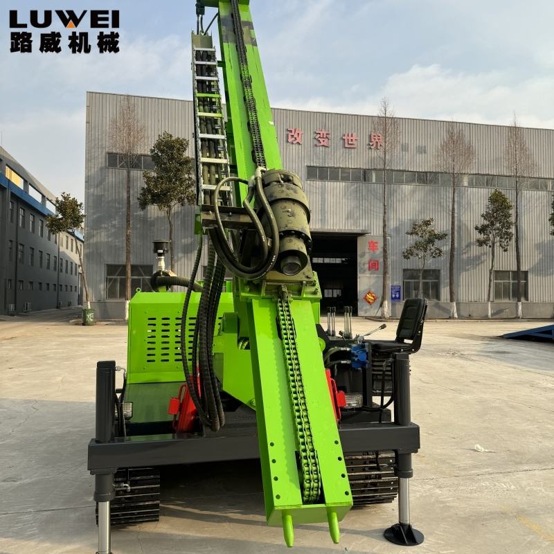 Robust 85 KW Photovoltaic Screw Piles Bore Pile Drilling Machine Ground Screw Machine for Photovoltaic Pile Construction