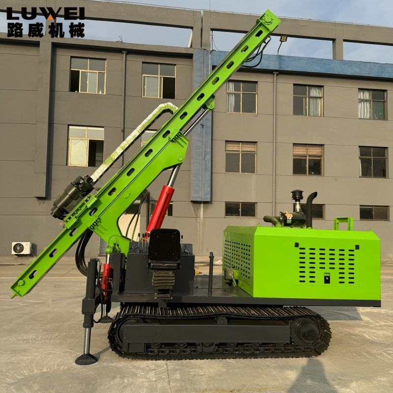 Robust 85 KW Photovoltaic Screw Piles Bore Pile Drilling Machine Ground Screw Machine for Photovoltaic Pile Construction