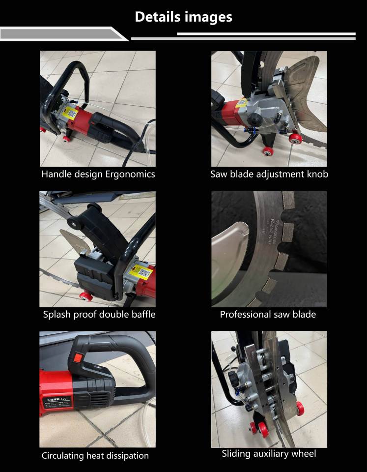 Professional Portable Ring Saw and Wall Saw Supplied Electric Concrete Cutter