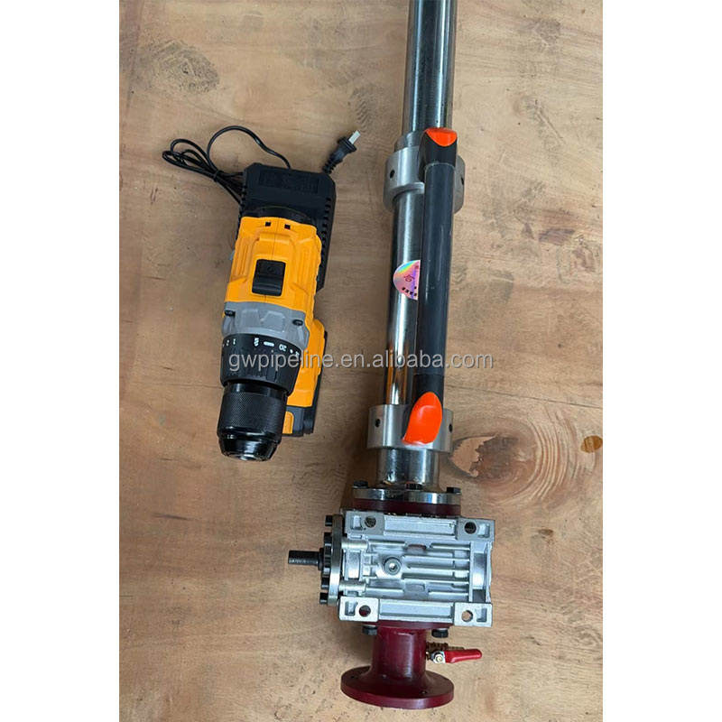 Model DHT50 1/2"-2" Cordless Tapping Machine for Carbon Steel Iron Pipe