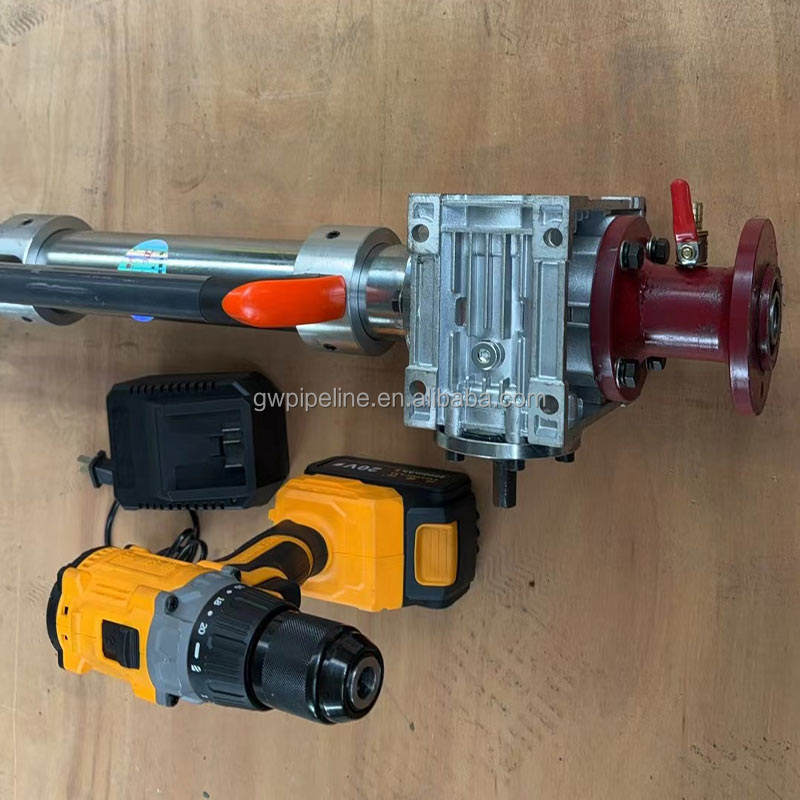 Model DHT50 1/2"-2" Cordless Tapping Machine for Carbon Steel Iron Pipe