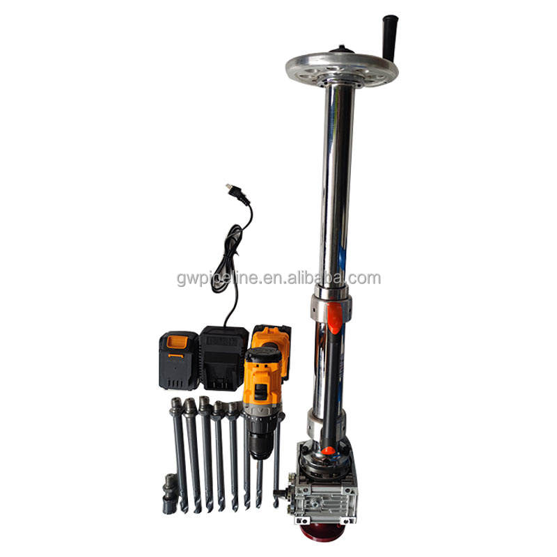 Model DHT50 1/2"-2" Cordless Tapping Machine for Carbon Steel Iron Pipe