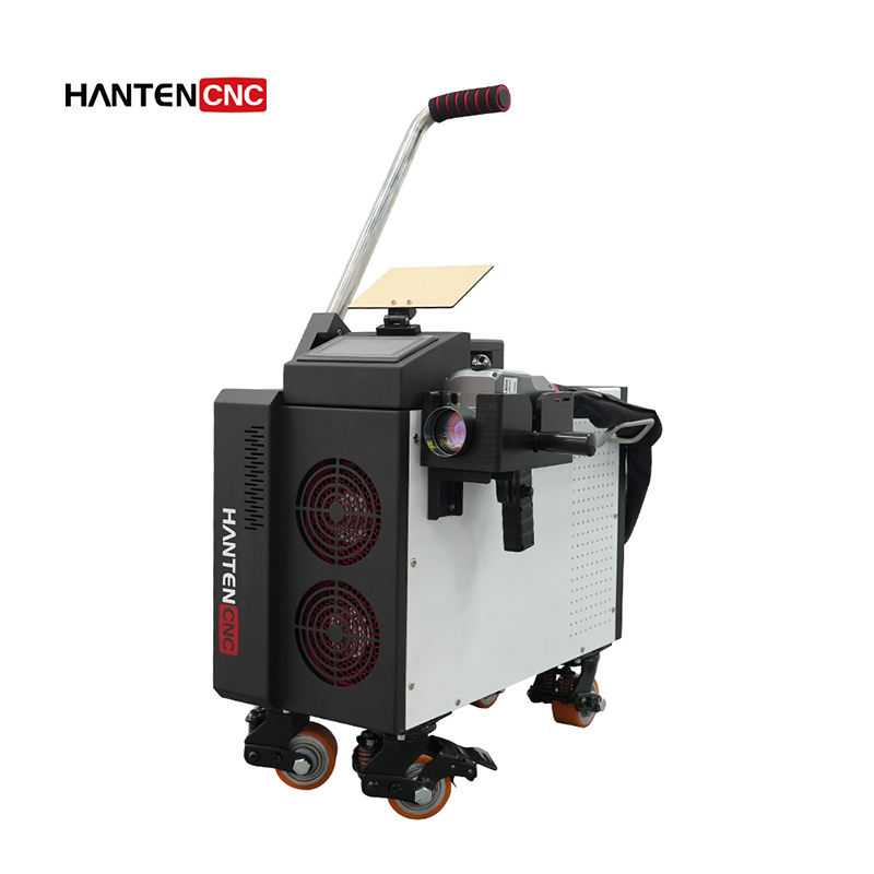500W Pulse Laser Cleaning Machine Portable Rust Removal Equipment High Power Industrial Metal Surface Cleaning Tool