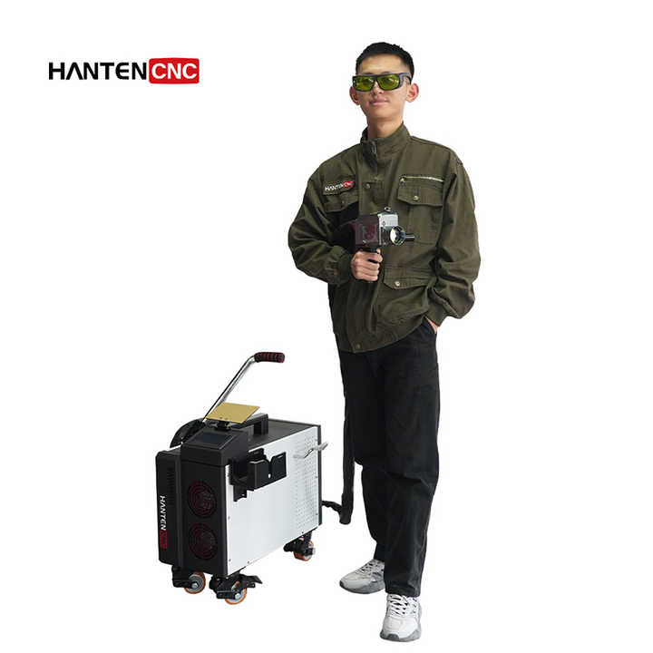 500W Pulse Laser Cleaning Machine Portable Rust Removal Equipment High Power Industrial Metal Surface Cleaning Tool