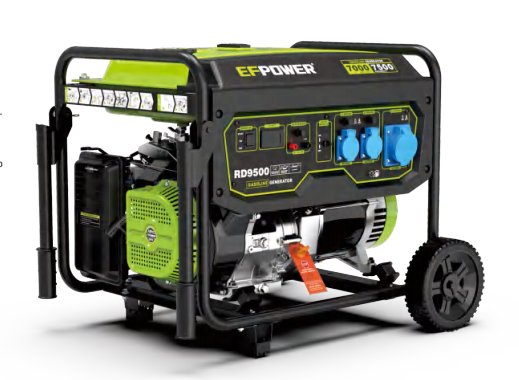 Durable Industrial Power Generator - Overload Protection for Workshop & Job Site