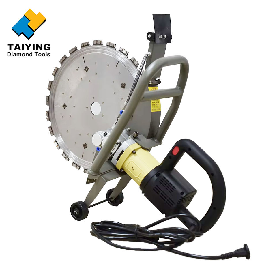 Portable Industrial Electric Handheld Concrete Cutter with 410mm Ring Saw Blade Portable Concrete Cutting Machine