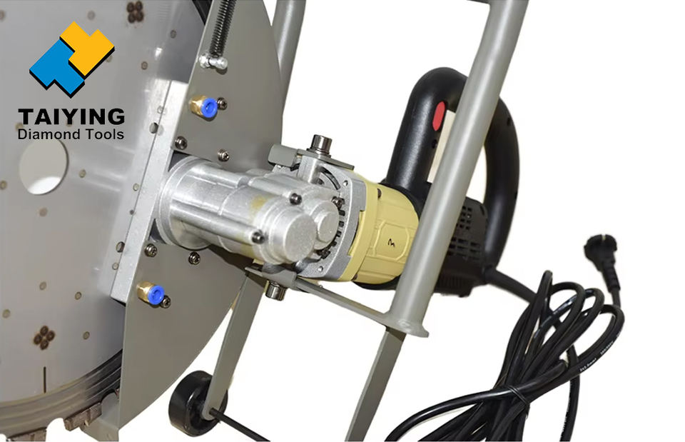 Portable Industrial Electric Handheld Concrete Cutter with 410mm Ring Saw Blade Portable Concrete Cutting Machine