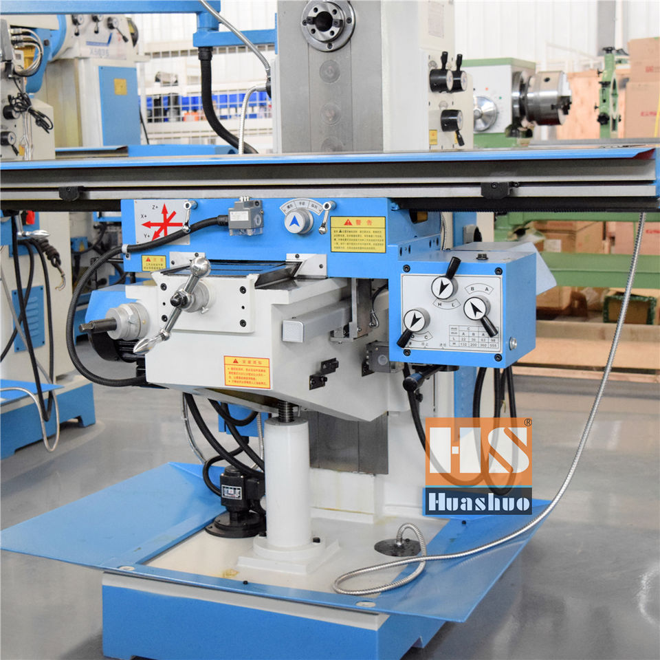 Light Duty Zx6332A Vertical Milling Machine Automatic Feed 3-axis Machine Tool