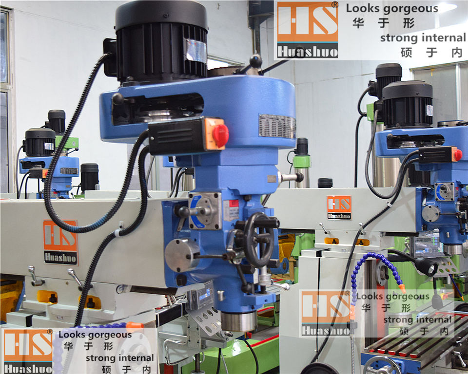 Light Duty Zx6332A Vertical Milling Machine Automatic Feed 3-axis Machine Tool