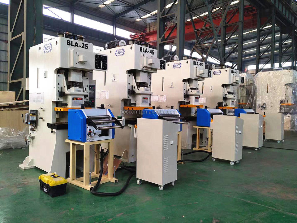 150 Ton C Type Mechanical Power Press Machine Used Industrial Metal Stamping Punch Tool