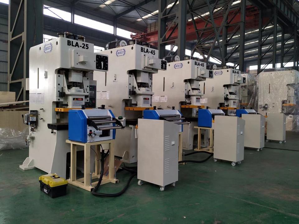 150 Ton C Type Mechanical Power Press Machine Used Industrial Metal Stamping Punch Tool